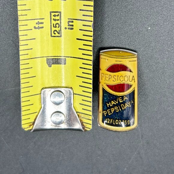 Vintage Pepsi Cola Soda Can Pin Advertising "Have A Pepsi Day" VTG - Picture 6 of 7